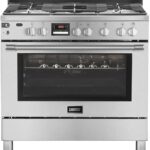 بوتاجاز زانوسي 90سم تيست ماكس بلاس ماونتن ستانلس برو بدون زجاج ZCG92696XA