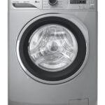 غسالة ملابس زانوسي بيرلا فول اتوماتيك (تحميل امامي) 6ك 1200لفة ديجيتال سلفر باب كبير اسود باطار سلفر TC4-ZWF6240SS5