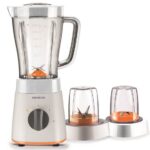 خلاط كينود 1.5لتر 500وات ابيض مطحنة+مبشرة سرعتان BLP15.360WH