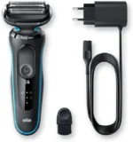 ⁦ماكينة حلاقة للاستخدام الجاف والرطب الأخضر النعناعي.براون BRAUN SHAVER 50.M1000S MIN⁩ - الصورة ⁦4⁩