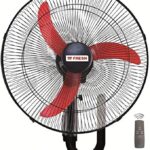 مروحة فريش حائط شبح ريموت 18بوصة