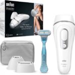 ماكينة إزالة الشعر بالليزر - أبيض/ سلفر جراب فاخر BRAUN IPL PL3121 WHT/SILV BOX AP