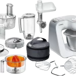 كيتشن بوش بالعجان  900وات متعدد الملحقات ابيض-سلفرMUM54251