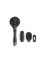 4 in 1 Styler مجموعة تصفيف الشعر راش براش اسود
