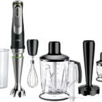 مجموعة هاند بلندر  براون مالتي كويك 9*1 سلفر-اسود +كبة تقنية سمارت سبيد +تقنية سبلاش كنترول MQ9147X