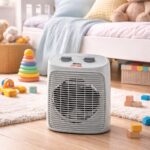 دفاية مروحة ميانتا 2000وات وظيفة هواء بارد مفتاح امان بدون صوت FH36336A