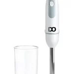 هاند بلندر اي دو 800وات وعاء600مل سرعتان شفرات من الفولاذ مقاوم للصدأ ابيض 105-HBL800-WH