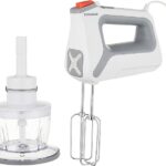 مضرب بيض يدوي تورنيدو مع كبة 400 وات، ابيض- THM-400SS