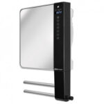 دفاية شاور اوشن ديجيتال 5برامج 4 أنظمة تشغيل فلتر مزود بمرآة 1800وات إيطاليTBWIN023 WINDY VISION