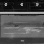 فرن ستار ماكس برو غاز*غاز 90سم زجاج اسودA9-GGF