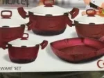طقم حلة مارتيف جرانيت مدور 9ق 4حلة+جريل تركي