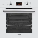 فرن ستار ماكس برو كهرباء 60سم زجاج ابيضB66-SF3