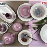 طقم عشاء بورسر مدور 45 ق ديجيتال PRS848