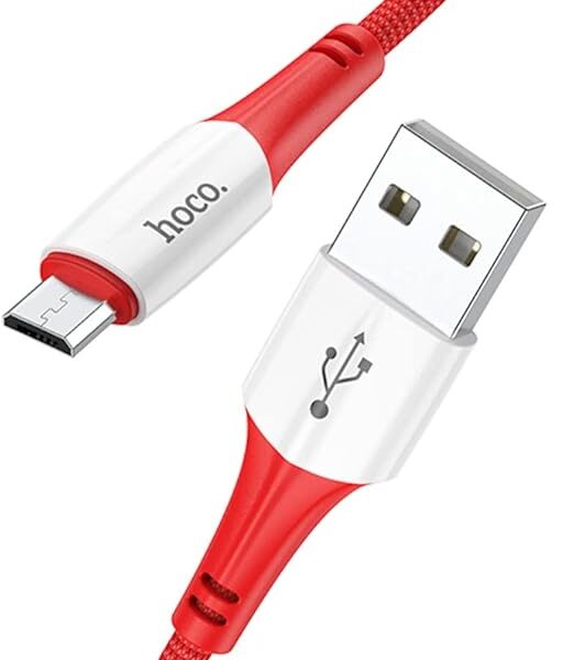 هوكو X70 - كابل شحن ونقل بيانات فيري 2.4 امبير 1 متر من منفذ USB-A الى مايكرو USB