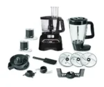 محضر طعام مولينكس دبل فورس 1000وات 36وظيفة ديجيتال اسود FP8268EG-98