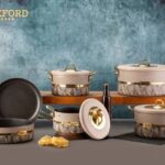 طقم حلل 10 ق حجري تركي - بيج