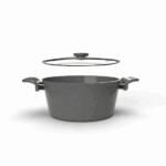 حله توب شيف  16 مدور رمادي بغطاء بيركس فريم استالس