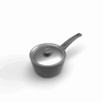 ⁦كسروله توب شيف  18 مدور رمادي⁩ - الصورة ⁦3⁩