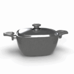 حله توب شيف 20 مربع رمادي