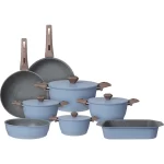 حلة جرانيت 12ق حلة 28سم بغطاء جرانيت . GIGILI