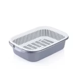 ⁦طبق مع مصفاية مستطيل⁩ - الصورة ⁦2⁩