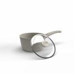 ⁦كسروله توب شيف  18 مدور بيج غطاء بيركس⁩ - الصورة ⁦3⁩