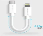 ⁦ACC وصله POWER OLOGY CABLE LIGHTING CONECTOR 25CM⁩ - الصورة ⁦2⁩