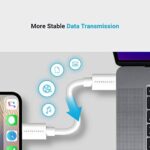 ⁦ACC وصله POWER OLOGY CABLE LIGHTING CONECTOR 25CM⁩ - الصورة ⁦4⁩