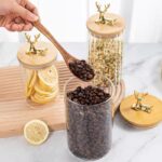 علبة بقوليات مضلع غطاء غزال وسط