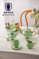 ⁦طقم  جيم هوم شاي وجاتو 26ق اخضر GM HOME⁩ - الصورة ⁦4⁩