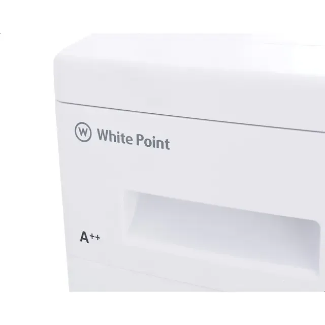 ⁦غسالة ملابس وايت بوينت فول اتوماتيك (تحميل امامي) 5ك -800لفة-ابيض جامبو تركيWPW5813D⁩ - الصورة ⁦5⁩