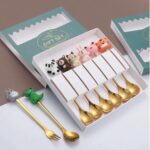 ⁦طقم معالق 6 ق سيلكون اشكال⁩ - الصورة ⁦4⁩