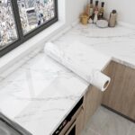 رول رخامي أسود*أبيض 5 م *60سم