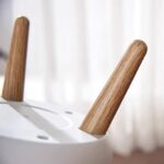 ⁦باسكت رجل خشبي مدور⁩ - الصورة ⁦3⁩