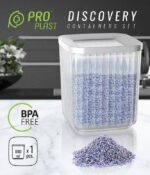 ⁦علبة سكريات ديسكفرى ثلاثى صغير 1000 مل⁩ - الصورة ⁦3⁩