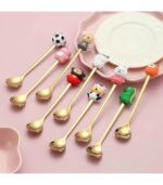 طقم معالق 6 ق سيلكون اشكال