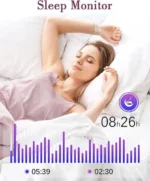 ⁦ساعة سمارت موديو ذهبي مع 3 أساور WATCH Modio Rose 2⁩ - الصورة ⁦4⁩