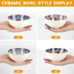 ⁦طقم بولات بورسلين اندلسي 6 ق اشكال⁩ - الصورة ⁦3⁩