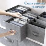 منظم كتان مقسم خانات مستطيل