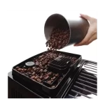 ⁦ماكينة قهوة اسبريسو ديلونجي اسود مطحنة قهوة ستيم لعمل فوم لوحة تحكم تاتش ECAM220.22.GB⁩ - الصورة ⁦3⁩