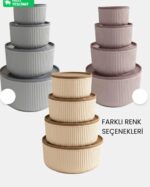 ⁦طقم حافظة طعام بيرلي 4ق M154⁩ - الصورة ⁦3⁩