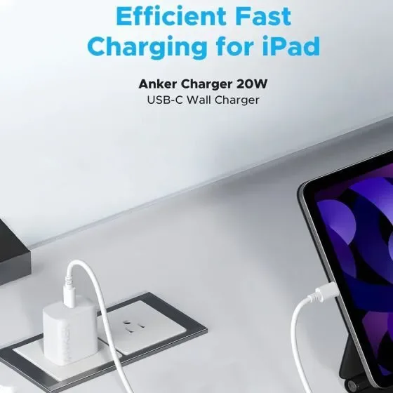 ⁦ACC  راس شاحن انكر anker charger 20w a2374l21⁩ - الصورة ⁦3⁩