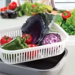 ⁦طبق مع مصفاية مستطيل⁩ - الصورة ⁦8⁩