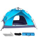 ACC خيمة أوتوماتيكية لأربعة أشخاص باللون الأسود *الرمادي