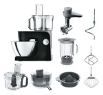 ⁦كيتشن ماشين كينود مالتي وان متعدد الملحقات، 1000 وات، 4.3 لتر اسود - KHH326BK⁩ - الصورة ⁦2⁩