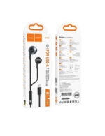 ⁦ACCESS HOCO M115 SAGACIOUS EARPHONES FOR IP BLACK⁩ - الصورة ⁦3⁩
