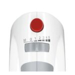 ⁦مضرب بيض + هاند بلندر بوش  450وات 5 سرعات ابيض MFQ3540⁩ - الصورة ⁦6⁩