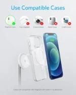⁦حامل شاحن لاسلكي أنكر 2*1 A2543H21 ACC⁩ - الصورة ⁦7⁩