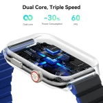 ⁦ساعة سمارت كيسلكت KS2 Calling مقاس 2.1 بوصة ازرق ميدنايت  access⁩ - الصورة ⁦4⁩