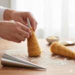 قمع كنافة استيل اصلي 3*1